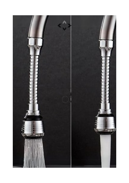 Hortumlu Esnek Su Tasarruflu 2 Modlu Musluk Başlığı, Ayarlanabilir Akış ve Yön, Kolay Montaj, Dayanıklı Tasarım modelleri