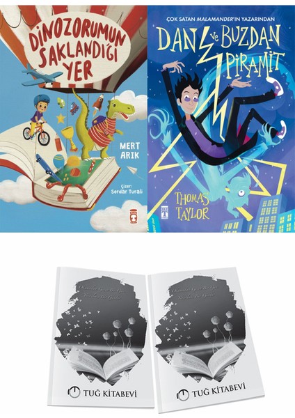 Dinozorumun Saklandığı Yer ve Dan ve Buzdan Piramit + Hediyeli