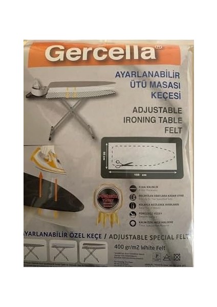 Ayarlanabilir Ütü Masası Kılıfı Örtüsü Bezi Keçesi (Ütü Masasi& Aksesuarlari, Ev Gereçleri,evteks) fiyatları