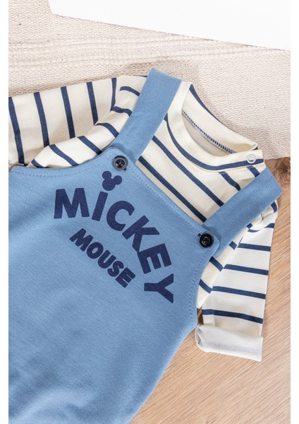 Figürlü 2'li Erkek Bebek Tulum Salopet Takım indirimleri