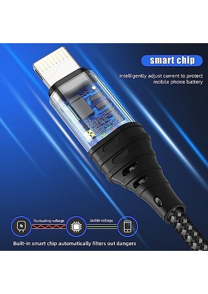 Space 27W Type C To Lightning 2 Metre Iphone Ipad Uyumlu Akıllı Hızlı Şarj ve Data Kablosu Spccc-01 fiyatları