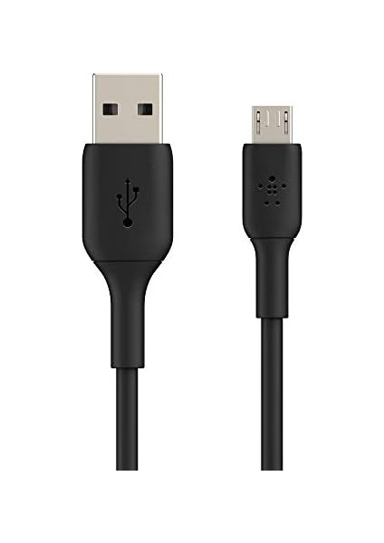 Taşınabilir Hoparlörler, Powerbank’ler, E- Okuyucular ve Daha Fazlası Için Mikro USB Kablosu (1 Metre, Siyah) modelleri