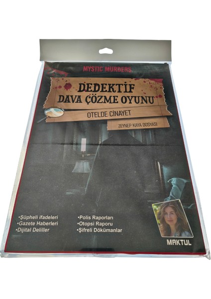Mystic Murders Otel Vakası - Dedektiflik Oyunu modelleri