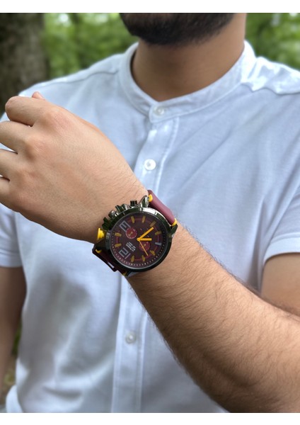 Erkek Kol Saati Çakmak Tesbih ve Bileklik Seti Wesscollection