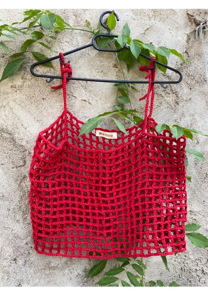 El Örgüsü Coton File Bluz fiyatları