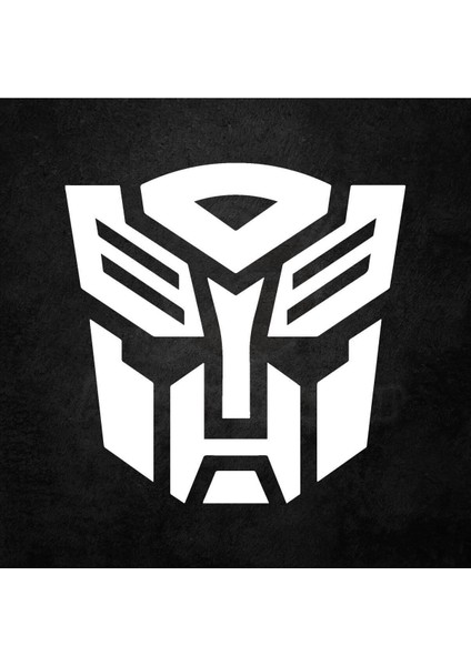 Transformers Oto Motor Laptop Duvar Folyo Sticker 30X30 cm
