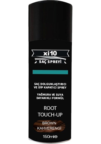 Kahverengi Dip Kapatıcı Saç Spreyi 150 ml