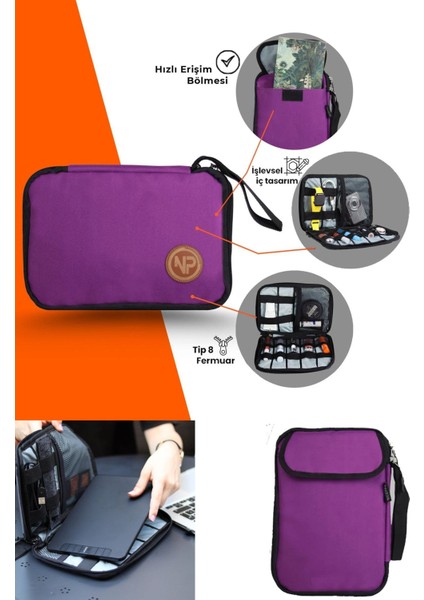 Sırt Çantası B210 Laptop Çantası Notebook Sırt Çantası Npo Aksesuar Elektronik Organizer Çantası indirimleri