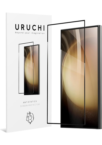 Samsung Galaxy S24 Fe Ekran Koruyucu – Hd+ Tam Koruma, Anti-Statik, Çizilmez, Parmak Izi Tutmaz, Premium, Kabarcık Yapmaz (Siyah Çerçeveli)