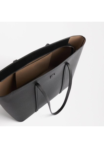 Dokulu Günlük Shopper Çanta fırsatları