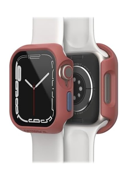 Eclipse Tampon, Apple Watch Serisi 9/8/7-41MM Için Dahili Ekran Koruyucu, Temperli Cam, Darbeye ve Düşmeye Karşı Koruyucu ve Apple Watch Uyumlu Ince Koruyucu Kılıf, Kahverengi fiyatları
