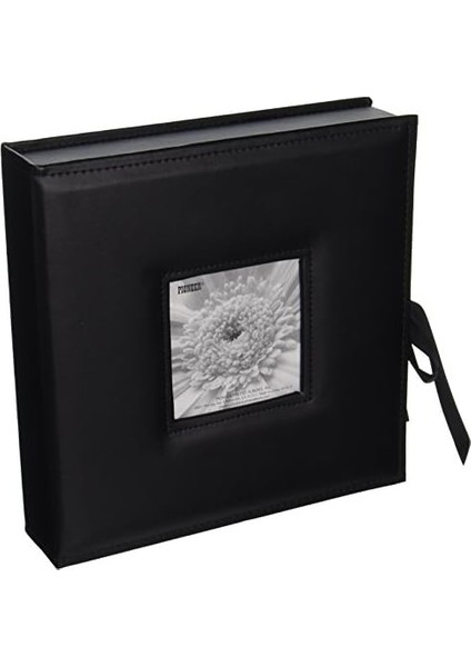 Photo Albums 120 Cepli 3 Halkalı Dikişli Suni Deri Çerçeve Kapak Fotoğraf Kutusu 4 x 15 Inç/5 x 17 Inç/6 x 20 cm Baskılar, Siyah fiyatları