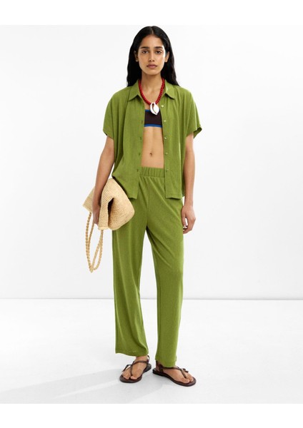 Pamuk Karışımlı Lagosta Gömlek indirimleri