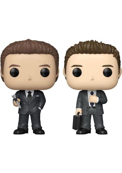 Pop! Suits Harvey Spector & Michael 2'li Paket, Koleksiyonluk Vinil Figür