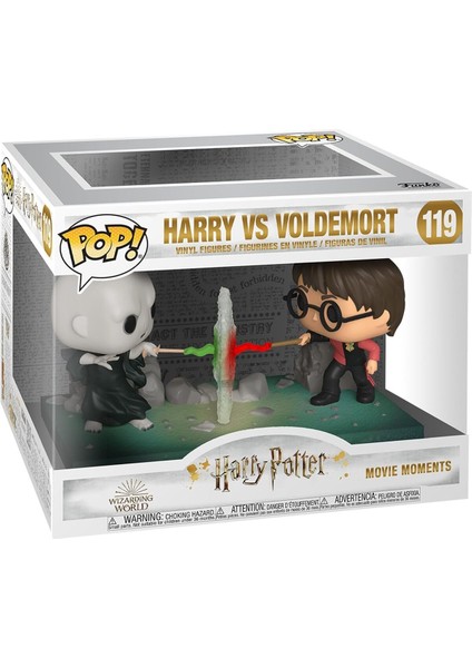 Pop! Anı: Harry Potter Vs Voldemort Koleksiyonluk Vinil Figür, Resmi Ürün