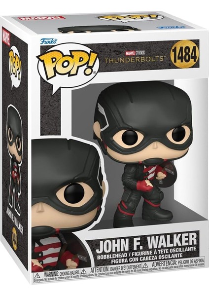 Pop! Marvel: Thunderbolts, John F. Walker Figür, Koleksiyonluk Vinil Oyuncak