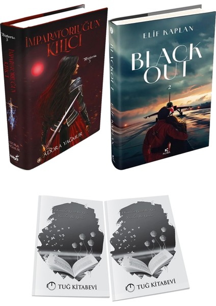 Blackout 2 Ciltli ve Imparatorluğun Kılıcı Ciltli Adora Yağmur 2li Set + Hediyeli