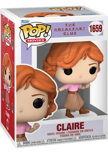 Pop! Movies: The Breakfast Club, Claire, 9,5 cm Koleksiyonluk Vinil Figür