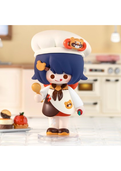 Genshin Impact Dress Up Dream Chibi Figür, 1 Adet Rastgele Karakter