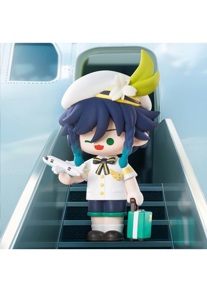 Genshin Impact Dress Up Dream Chibi Figür, 1 Adet Rastgele Karakter