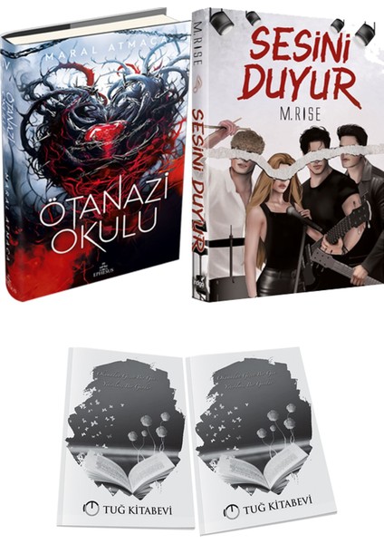 Sesini Duyur 1 Ciltli ve Ephesus Ötanazi Okulu 4 Ciltli Maral Atmaca 2li Set + Hediyeli