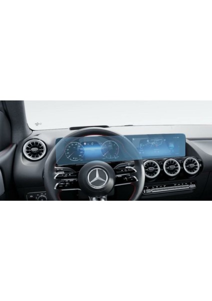 Mercedes G Serisi Ekran Koruyucu Multimedya ve Djital Ekran Uyumlu