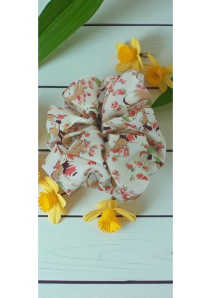 Kadın Lastikli Pullu Simit Scrunchie To modelleri