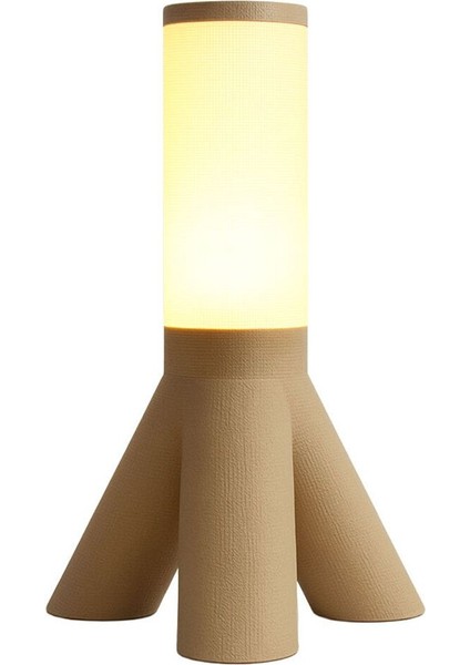 Şık Üç Ayaklı Beyaz Dekoratif Masa Lambası modelleri