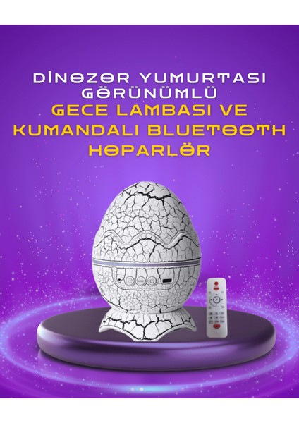 Ayarlanabilir Parlaklık ve Sis Efektli Atmosfer Lambası