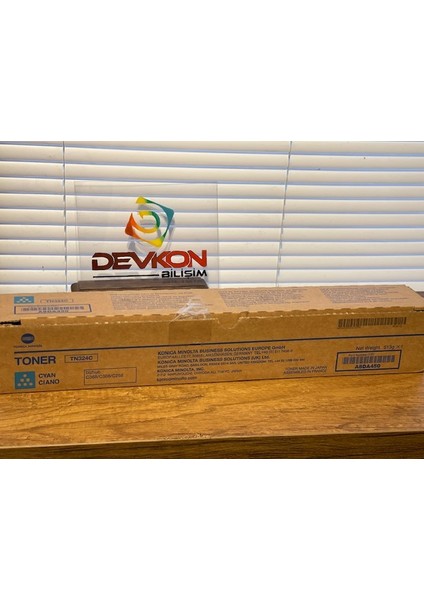 TN-324 Orjinal Mavi Toner Bizhub C258 C308 C368 A8DA450(TN324C) fiyatları