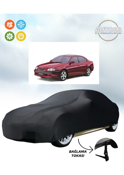 Toyota Avensis Sedan 1997-2002 Araba Brandası,oto Branda Alttan Bağlantı Tokalı Siyah