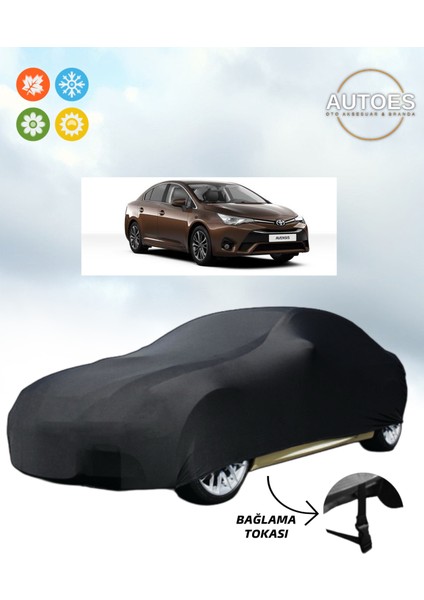 Toyota Avensis Sedan Araba Brandası,oto Branda Alttan Bağlantı Tokalı Siyah