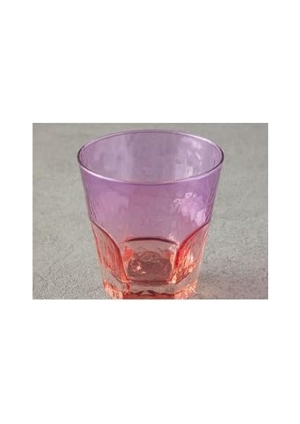 Home Ramona Cam 3&apos;lü Bardak Pembe - Turuncu