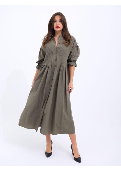 5865 Elbise-Haki