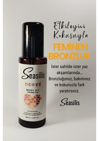 Doreé Bronzlaştırıcı Vücut Yağı - 100 ml fiyatları