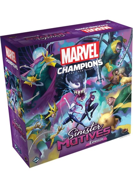 Flight Games | Marvel Champions: Sinister Motives Expansion | Kart Oyunu | 14 Yaş | 1-4 Oyuncu | 45-90 Dakika Oynama Süresi