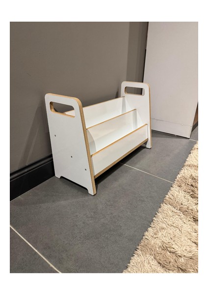 Montessori Mdf Çok Kullanışlı Kitaplık