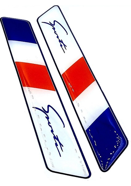 France Çamurluk Logosu Uyumlu Damla Sticker - France Sports Sticker Damla