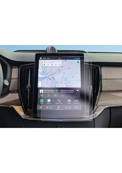 Volvo XC90 2025 Uyumlu Navigasyon 9h Nano Ekran Koruyucu