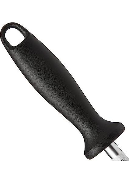 Knife Sharpeners Plastik Saplı Çelik Masat, Paslanmaz Çelik, Siyah modelleri