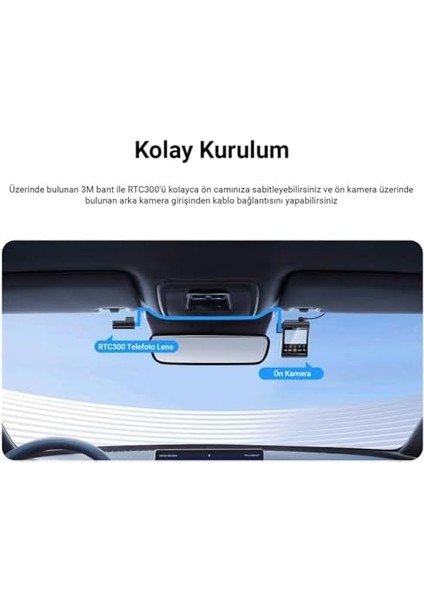 RTC300 A229 Pro/plus Uyumlu 2k / 30hz Telefoto Kamera fiyatları