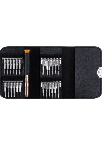 25'li Çok Amaçlı Mini Tornavida Seti, Cep, Tablet, Laptop Için Uygun modelleri