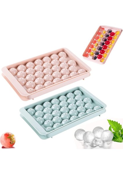 Buz Küpü Kalıbı, 33 Hazneli Buz Kalıbı, Kapaklı, Buz Küpü Tepsisi 2 Adet M-33 fiyatları