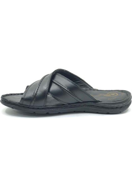 Asker 1922-25 %100 Hakiki Deri Erkek Full Ortapedik Terlik fırsatları