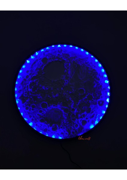 3D LED Duvar Dekoru, Beyaz Aydınlatma, Modern ve Şık Tasarım