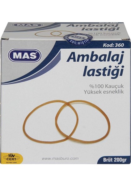 Midi Paket Lastik, 200 gr