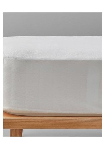 Home Comfort Pamuklu Sıvı Geçirmez Çift Kişilik Yatak Koruyucu Alez Beyaz modelleri