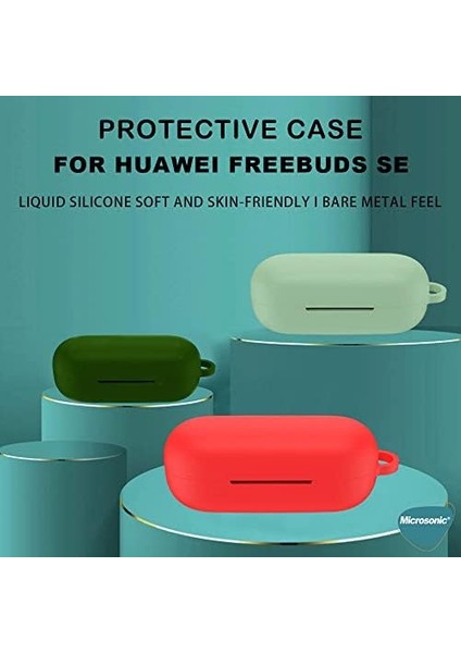 Huawei Freebuds Se Için Kılıf Askılı Mat Silikon Pembe [freebuds Se ile Uyumlu Kılıf - Pembe] fiyatları