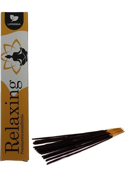 Relaxing () Kokusu Özel Aroma Kokusu Agarbatti Arınma 20 Adet 1 Paket Çubuk Tütsü