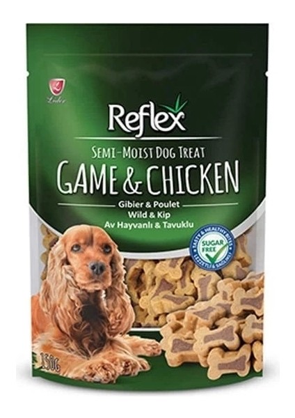 Av Hayvanlı ve Tavuklu Yarı Yumuşak Köpek Ödül Maması 150 gr